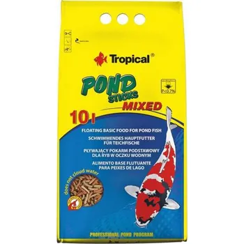 Krmivo pro rybičky TROPICAL POND STICKS MIXED 10 l