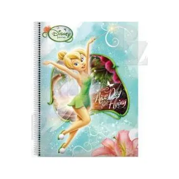 Sešit Spirálový blok A5 3-994 Fairies linkovaný, Karton P+P