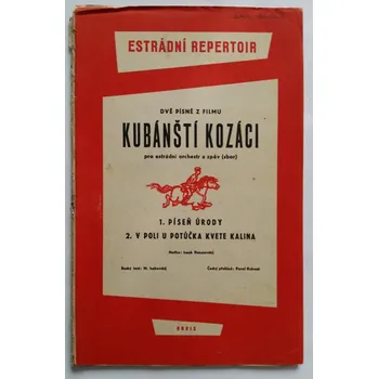 Kubánští kozáci - noty pro orchestr