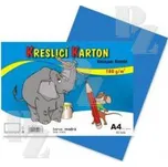 Kreslící karton A4 50ks 180g světle modrý, Stepa