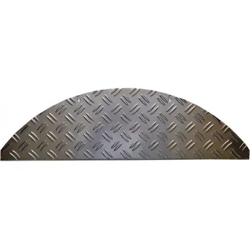 Nášlap na schod Hliníkový nášlap na schody Steeltred 281 steel nášlap na schody