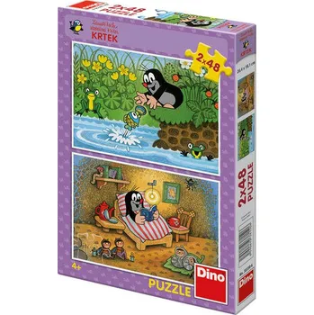 Puzzle Dino Krtek a perla