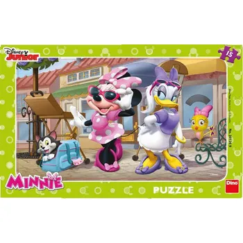 Puzzle DINO Minnie na Montmartru, deskové 