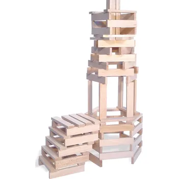 Dřevěná hračka Vilac Dřevěné kostky 200 dílů 