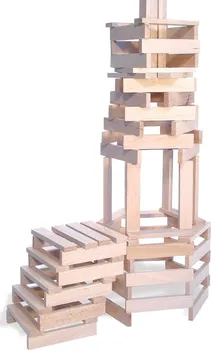 Dřevěná hračka Vilac Dřevěné kostky 200 dílů 
