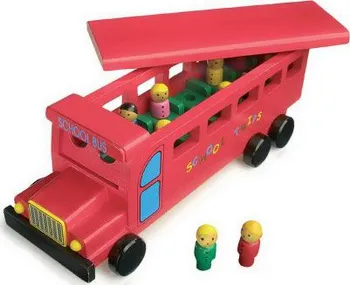 Legler Dřevěný školní autobus