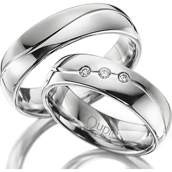 Prsten VARADERO snubní prsteny bílé zlato C 5 WN 2 ( C 5 WN 2 )