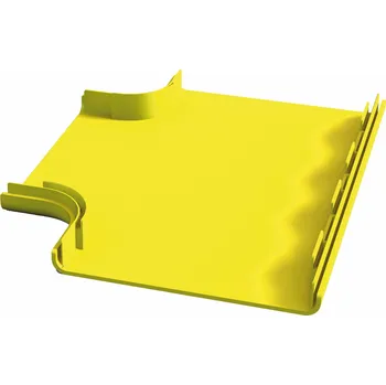 elektrický kabel OPW-30TAC-YL Víko rozbočky T OptiWay, š. 300mm, žluté