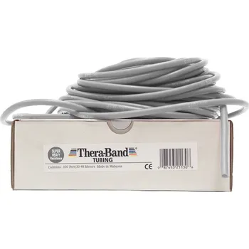 Thera-Band Tubing 30,5 m, stříbrná, super silná