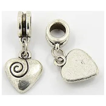 Přívěsek na náramek SRDCE - srdíčko - TOPBEADS