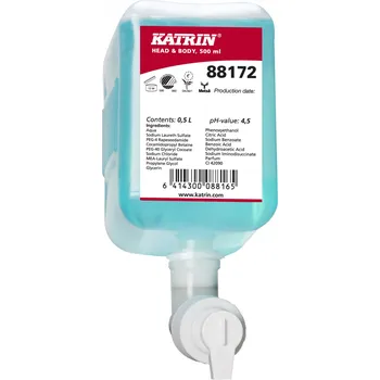 Mýdlo Tekuté mýdlo na tělo a vlasy KATRIN - 500ml