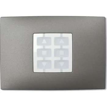 Nice WRG obdelníkový rámeček vysílače NiceWay, tmavomodrá šeď