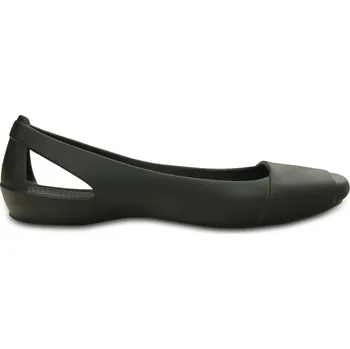 Dámské baleríny Crocs Sienna Flat Black, W9