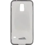 Kisswill TPU černé transparentní silikonové pouzdro pro Samsung G900 Galaxy S5