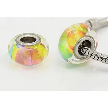 Korálek Korálek 14 ANY barevný dekor skleněný - TOPBEADS