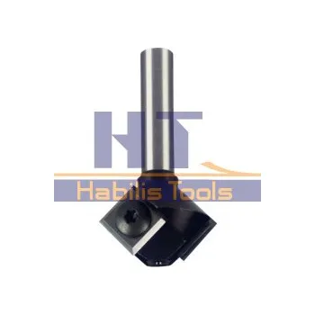 Fréza Úhlová stopková fréza 45° S8