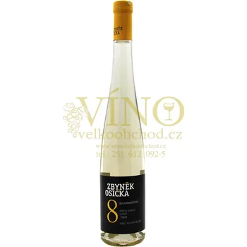 Víno Zbyněk Osička Rulandské šedé 2018 výběr z bobulí 0,75 l sladké moravské bílé víno Velké Bílovice