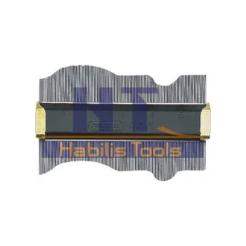 Úhloměr Obrysová šablona s ocelovými jehlami délka 300 mm (Štukatérský hřeben)