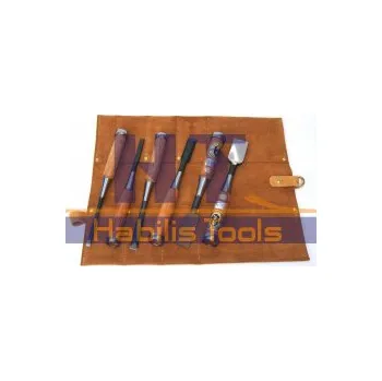 Dláto SADA japonských dlát OIRE NOMI - 6 ks (kožené pouzdro)