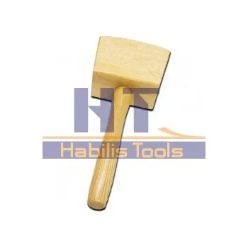 Kladivo Dřevěná tesařská buková palička 105x65x300 mm