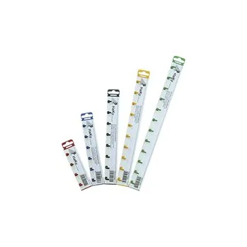 Věšák Věšák na klíče 10 háčků 315 x 33 mm žlutý