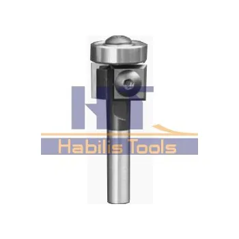 Fréza Ořezávací žiletková stopková fréza D19x12 S8 se spodním ložiskem