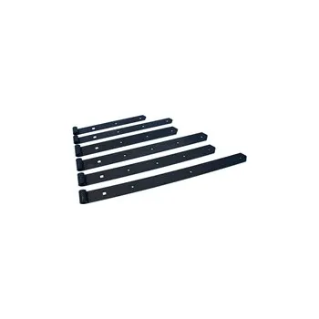 pant Závěs vratový 30x300x3 mm černý zinek