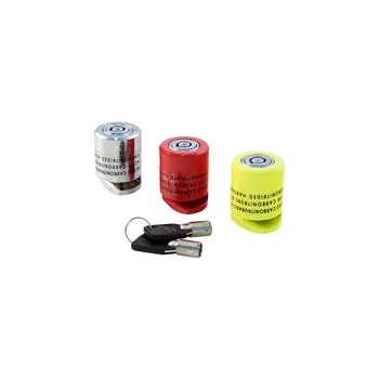 Zámek na kolo Motozámek CITY-LOCK červený