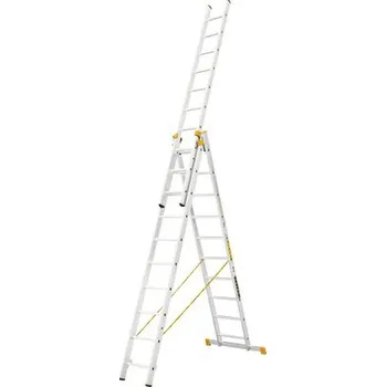 Žebřík Hliníkový žebřík ALVE Forte 3 x 10 příček typ 8610