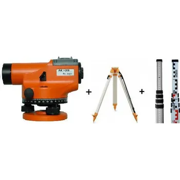 Nivelační přístroj AL 28 profi sada stativ lať