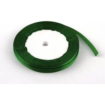 Stuha Stuha saténová 0.65cm x 23m 90 ZELENÁ