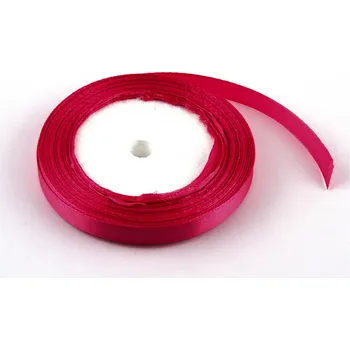 Stuha Stuha saténová 1cm x 23m 91 JAHODOVÁ