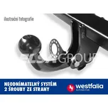 Tažné zařízení Peugeot 208 2012- , pevný čep 2 šrouby, Westfalia