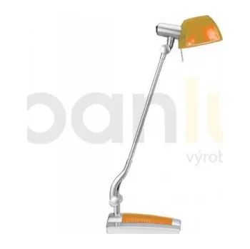 Zářivkové svítidlo AKCE - Panlux GINEVRA UNO stolní lampička, oranžová Panlux STG1/O
