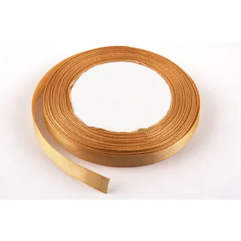 Stuha Stuha saténová 1cm x 23m 102 OKROVÁ
