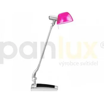 Zářivkové svítidlo AKCE - Panlux GINEVRA UNO stolní lampička, růžovo-černá Panlux STG1/PC