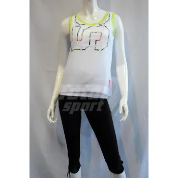 Dámské tričko Sportalm Sportovní dámské tílko Orange Fizz bílé 38