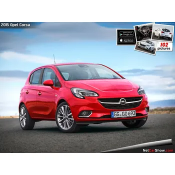 Auto-moto Příčníky Opel Corsa 15- s pevnými body AERO