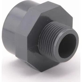 AQUAPLASTIK PVC-UH Spojka redukovaná vnější 1/2" x vnitřní závit 3/4"