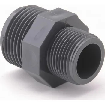 AQUAPLASTIK PVC-U vsuvka redukovaná (nipl redukovaný) G 3/4 x 1/2