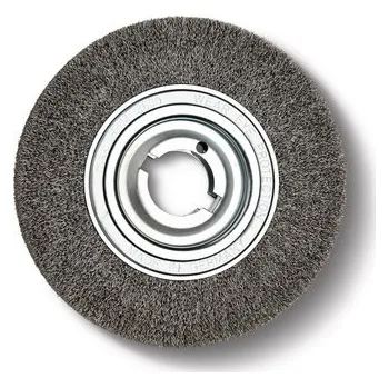 Drátěný kartáč BOMAR Odjehlovací kartáč 250/60/0,35 ocelový