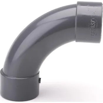 AQUAPLASTIK PVC-U Oblouk 90° na lepení 32 mm PN16