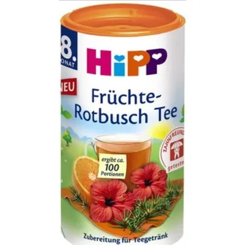 Čaj Hipp Instantní isomaltulózový čaj ovoce - rooibos 200g