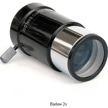 Hvězdářský dalekohled Barlow 2x - 31,7mm/1,25"