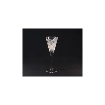 Sklenice Tom Crystal Bohemia Sklenice víno křišťálová broušená 10259/56523/130 130ml. 6ks.