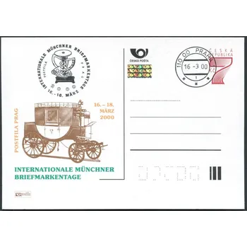 Poštovní známka Česká pošta (2000) CDV 41 O - P 55 - München - razítko
