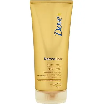 Tělové mléko Dove Derma Spa Summer Revived tělové mléko 200 ml