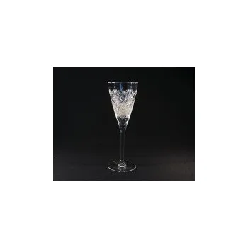 Sklenice Tom Crystal Bohemia Sklenice víno křišťálová broušená 10259/56523/215 215ml. 6ks.