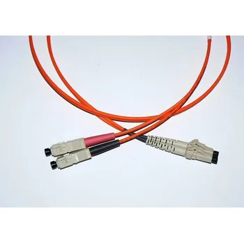 Síťový kabel LC-SC-5-M6DL Optický propojovací kabel LC-SC duplex MM 62,5/125um 5m
