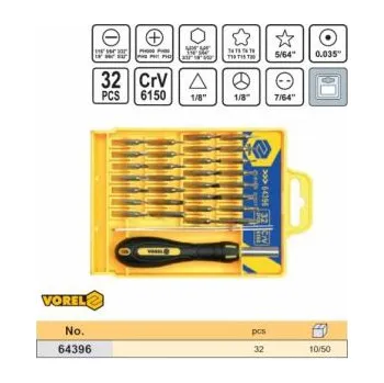 Šroubovák micro šroubováky na speciální šrouby,sada šroubováků na malé a bezpečn